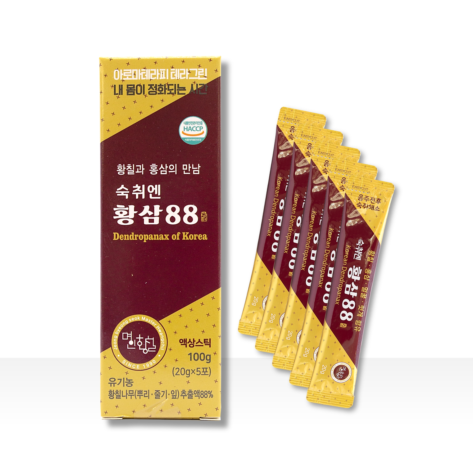 [명인황칠] 숙취엔황삼88 (20g x 5포)