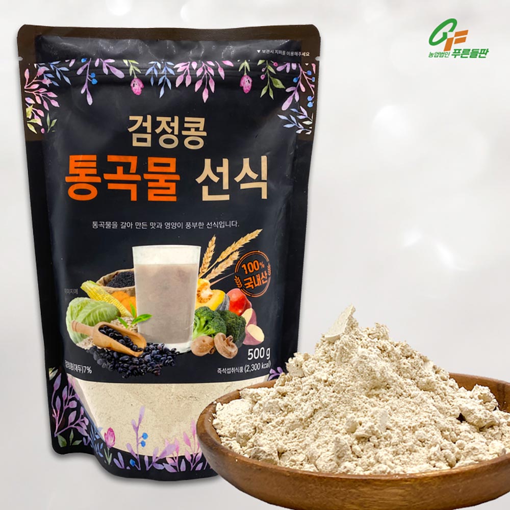 [푸른들판] 검정콩 통곡물선식 (500g x 2팩)