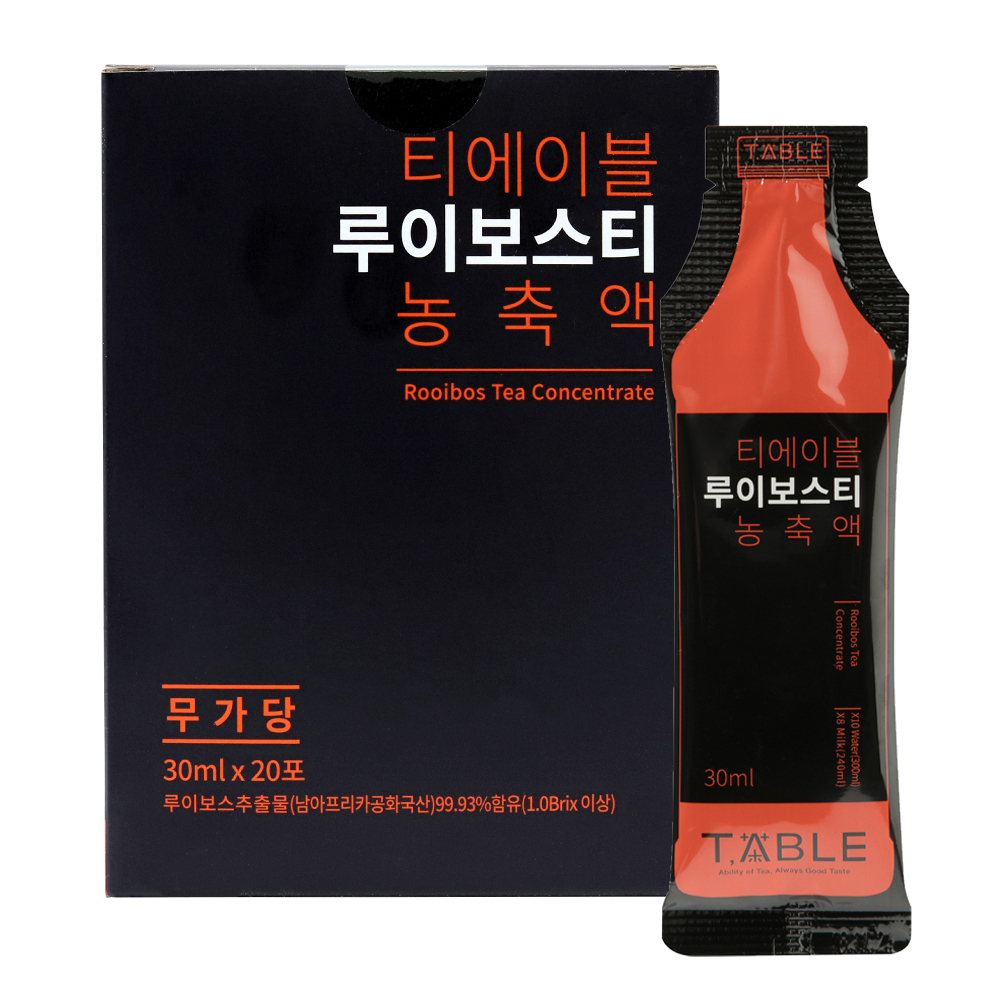 [티에이블] 루이보스티 농축액 30ml x 10포