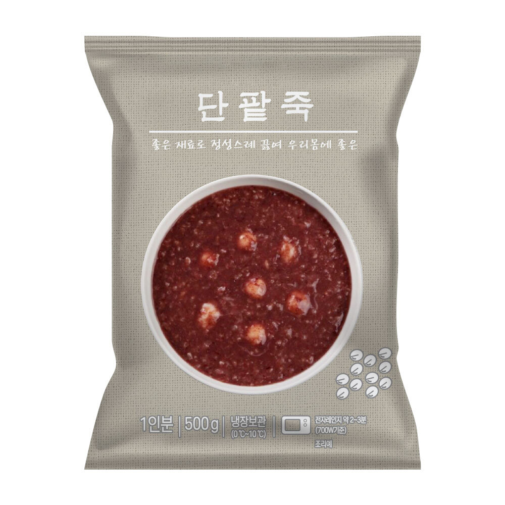 [새싹푸드] 단팥죽 500g